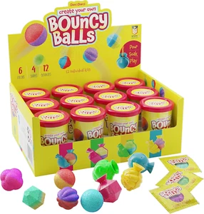 Hüpfball-Set für Kinder selber machen - 12 individuelle Sets - Korbfüller - - Bild 1 von 12