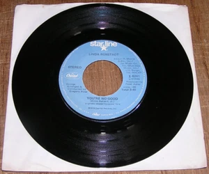 Linda Ronstadt:You're No Good/When Will I Be Loved 45rpm(X-6241)Starline Capitol - Picture 1 of 2