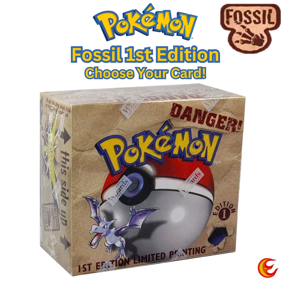 Pokémon Fósil 1ª Primera Edición - Elige Tu Carta 1999 - LP/NM WoTC Foto 1 de 1