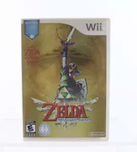 Legend Of Zelda Skyward Sword Wii 2011 Complete CIB w/ Music CD 25th Anniversary - Picture 1 of 3
