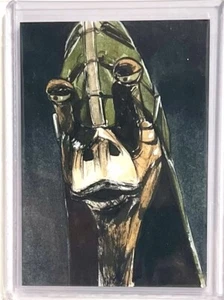 1/1 PACK FRESH 2022 Star Wars Masterwork Sketches Boss Lyonie by Kursat Cetiner - Picture 1 of 2
