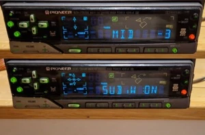 PIONEER KEH-P7600R AUTO CAR CASSETTE RECEIVER RADIO 4 x 40W VINTAGE 1998 - Foto 1 di 6