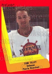 1990-91 ProCards AHL IHL #83 Tom Tilley