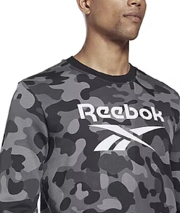NEW Reebok Mens Round Neck Long Sleeve Sweatshirt Size L - Picture 1 of 6