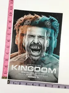1-page clipping - Kingdom TV show Frank Grillo photo Print Ad - Picture 1 of 1