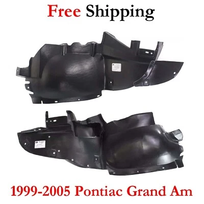 For 1999-2005 Pontiac Grand Am Splash Shield Front Left & Right Side 2pcs Foto 1 de 4