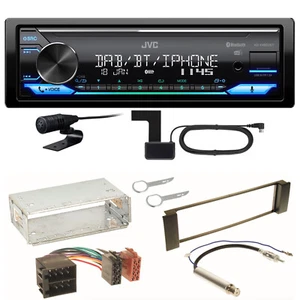 JVC KD-X482DBT Bluetooth DAB USB Einbauset für Seat Leon Toledo 1M - Bild 1 von 1