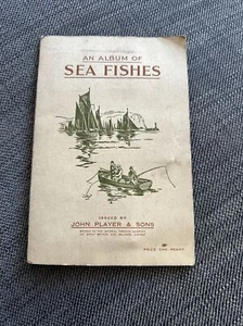 An Album Of Sea Fishes John Player & Sons Cigarette Cards Complete - Picture 1 of 11