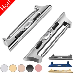 1-10PCS Watch Band Connector Adapter Steel Fits For Apple Watch Ultra 10 9 8 7 6 - Picture 1 of 14