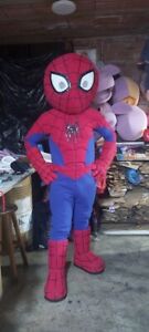Spiderman Superhero Mascot Costume Character Cosplay Halloween Party Event