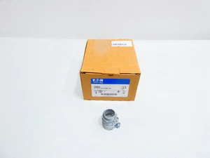 Box Of 25 Crouse Hinds 709DC 3/4in Zn St Sq Connector - Picture 1 of 7
