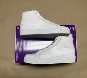 Talla 4 - Blazer Nike Zoom SB Mid Triple Blanco - Imagen 1 de 6
