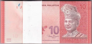 Mazuma *M5568 Malaysia Zeti 11th Paper $10 CB9212101-200 Stack 100 Running UNC - Picture 1 of 2