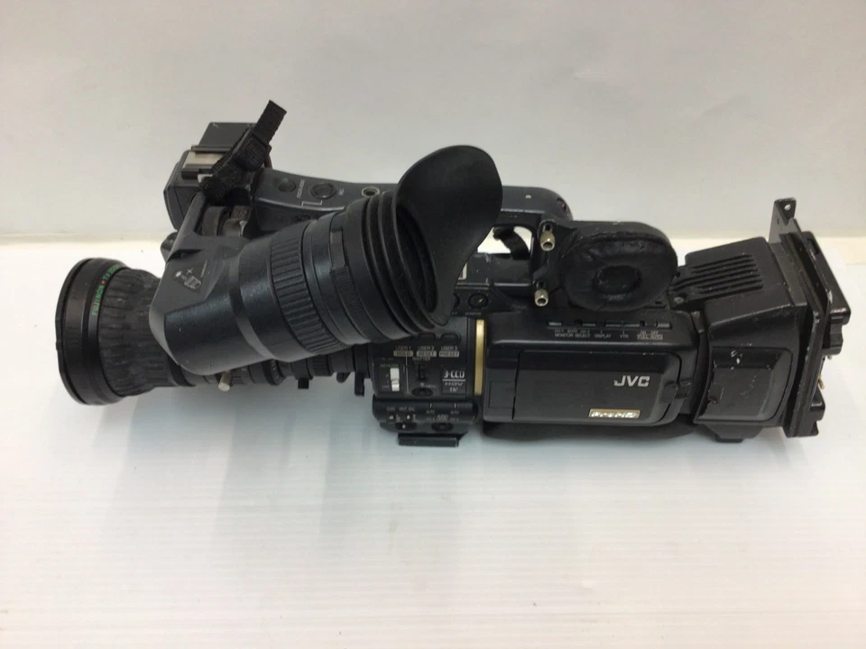 JVC GY-HD200CHU HDV 1/3" 3-CCD Professional Camcorder, FUJINON LENS, *PARTS* - Image 1 of 4