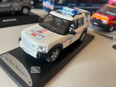 VEHICULE POLICE - LAND ROVER DISCOVERY -1/43 - SOLIDO - CREATION - Photo 1/4