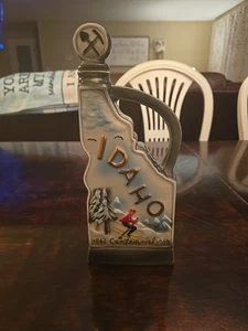Vintage Jim Bean Dekanter Idaho Bicentennial 1863 - 1963 12,25" LEER - Bild 1 von 8