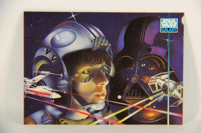 Star Wars Galaxy 1995 Card #290 Haunted By A Vision Of Evil Artwork ENG L019652 - Image 1 of 2