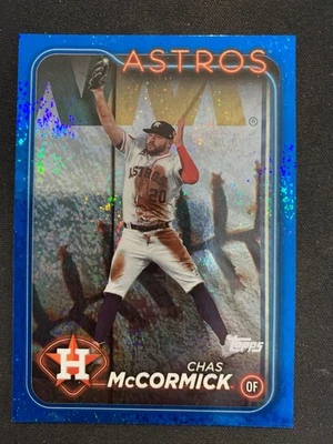 2024 Topps Series 1 Chas McCormick #203 Blue Blue 804/999 - Please Read - Image 1 of 2