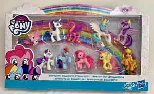 Hasbro My Little Pony Rainbow Equestria Favorites Collection Neu im Karton 10 Stück - Bild 1 von 8