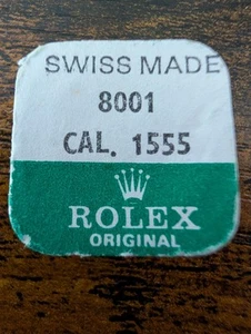 ROLEX-CENTER WHEEL WITH CANNON PINION-FACTORY SEALED-CAL 1555 PART 8001 - Picture 1 of 2