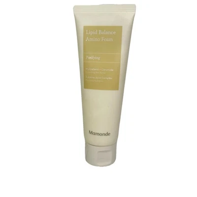 Mamonde Lipid Balance Amino Foam Cleanser Korea Beauty 4,23 oz Expira em 2026 - Imagem 1 de 3