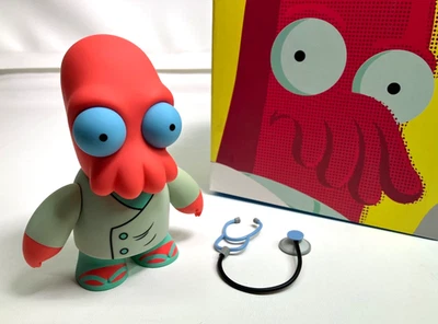 Kidrobot X Futurama Dr. Zoidberg 6” Vinyl Art 2013 Figure SDCC 2013 | NEW - Image 1 of 4