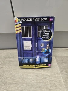 Dr Who 11 Eleven Doctors Mini Micro Figures Lego Character Building Set Tardis - Picture 1 of 7