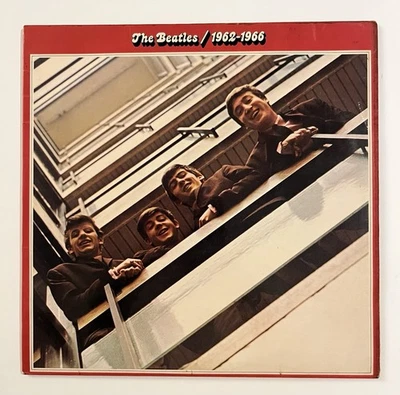 The Beatles 1962-1966 Uk Apple Double Vinyl Lp Best Of Hits Compilation VG+ - Image 1 of 4