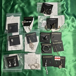 Givenchy Silver And Gold Earring Mixed Macy’s Return All Missing Part 14 Pc And - Picture 1 of 10