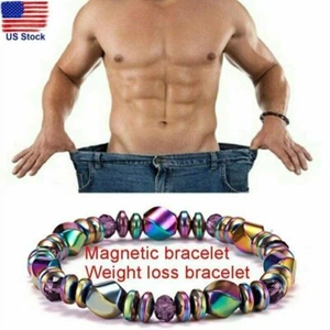 Men/Women Therapeutic Health Energy Healing Magnetic Bracelet Therapy Jewelry - Picture 1 of 6