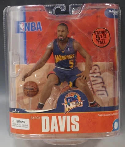 McFARLANE BARON DAVIS GOLDEN STATE WARRIORS SERIES 13 FIGURE BASKETBALL MIB Cover