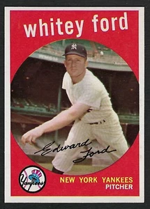 1959 Topps #430 Whitey Ford NRMT+ New York Yankees - Picture 1 of 2