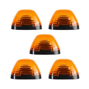 5PCS Amber LED Roof Top Cab Running Light For Ford F250 F350 F450 F550 F650 F750 - Picture 1 of 17