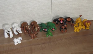 Lot 15 Fisher Price Animal Families Monkey Lion Alligator Polar Brown Bears READ - Picture 1 of 24