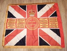 The Seaforth Highlanders 1st Battalion Queen's colours flag 