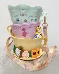 Contenedor cubo palomitas Alicia en el País de las Maravillas Tokyo Disney Resort Limited Cawaii - Imagen 1 de 8