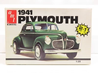 AMT 6583 ERTL 1941 Plymouth Model Kit 1/25 Scale LN  - Image 1 of 4