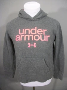 Under Armour Youth Size XL Grey Sweater Hoodie Storm Cold Gear Pullover - Picture 1 of 8