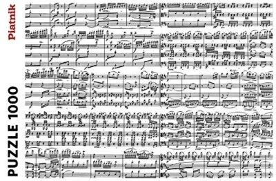Puzzle Notas Musicales Piatnik 1000 piezas Foto 1 de 2