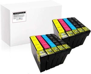 Print-Rite 10 Cartucce T0715 T0711 per Epson SX200 SX410 SX218 SX510W SX600 D78 - Foto 1 di 5
