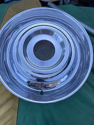 1947-1956 16” (diameter) Cadillac Sombrero Wheel Covers / Hub Cap #1 Deville - Image 1 of 4