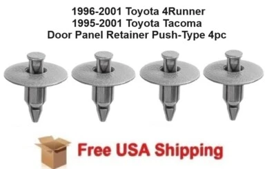 For 1995-2001 Toyota Tacoma Door Panel Retainer Push-Type 4pc FREE SHIP - Изображение 1 из 3