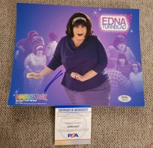 FOTO 8X10 FIRMADA POR LACA PARA EL CABELLO JOHN TRAVOLTA AUTENTICADA PSA/ADN #AM21427 RARA WOW - Imagen 1 de 4