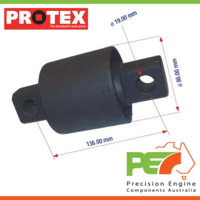 *PROTEX* Arbusto de resorte de hoja - Trasero para MITSUBISHI FUSO FIGHTER FN 2D TRACCIÓN TRASERA Foto 1 de 4