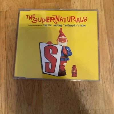 The Supernaturals The Day Before Yesterday’s Man UK Import 3 Trk.CD EMI Records - Image 1 of 4