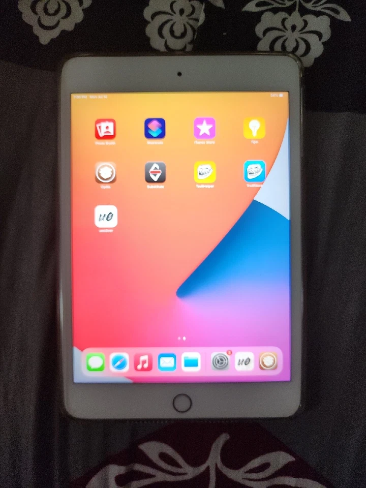 Ipad Mini 5 64 GB Wifi + Celluler (Jailbroke - Unc0ver 14.2) - Image 1 of 4