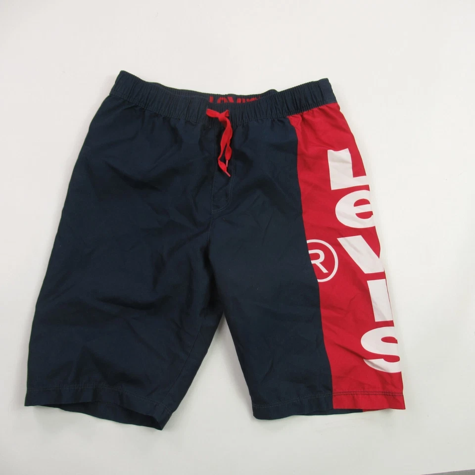 Levis Shorts Boys Large Pockets Casual Lightweight Elastic Drawstring - Image 1 of 4