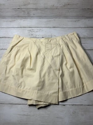 MARC By Marc Jacobs мини надежном skort бледно-желтый размер 8 женщин - Изображение 1 из 4