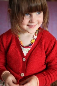 Plum of London Royal Alpaca Kids Red Cardigan Ages 5-6 - RRP £75 Now £9 - Picture 1 of 22