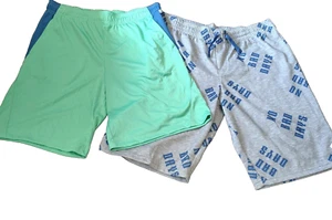 2 pack All in Motion Green Blue Shorts Art Class Gray Size XL 16 - Picture 1 of 9